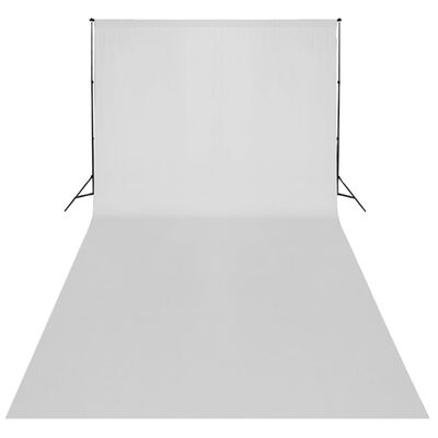 vidaXL Studijski set bijela pozadina 600 x 300 cm i svjetla