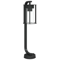 vidaXL Vanjska podna svjetiljka crna 60 cm od nehrđajućeg čelika