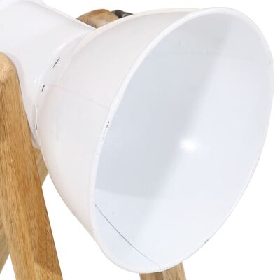 vidaXL Stolna svjetiljka 25 W bijela 30x17x40 cm E27