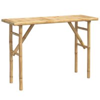 vidaXL Konzolni stol 115 x 39 x 75 cm od bambusa