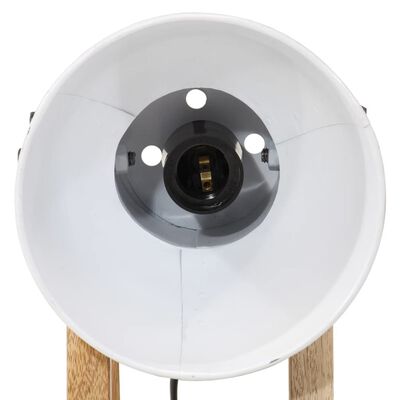 vidaXL Stolna svjetiljka 25 W bijela 30x17x40 cm E27