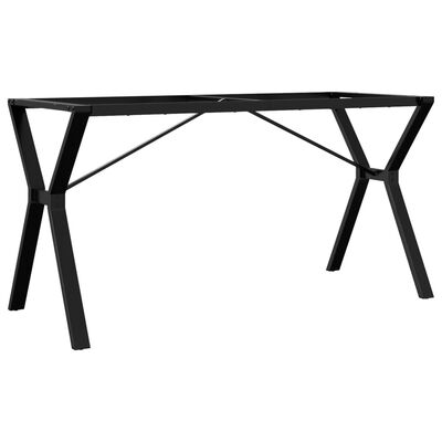 vidaXL Noge za blagovaonski stol Y-oblika 140x60x73cm lijevano željezo