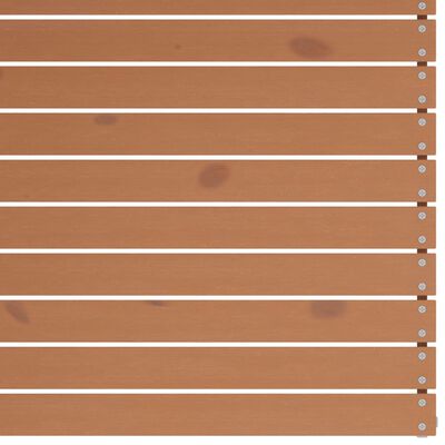 vidaXL 3-dijelna vrtna garnitura od masivne borovine smeđa boja meda