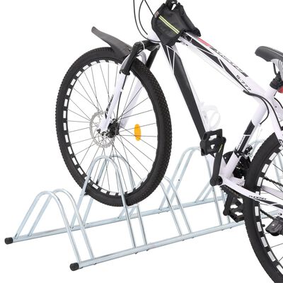 vidaXL Stalak za 6 bicikla podni samostojeći od pocinčanog čelika