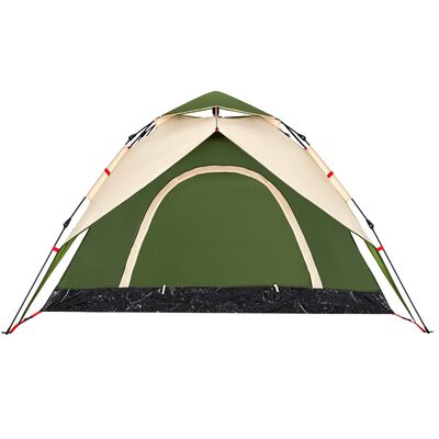 vidaXL Kupolasti šator za kampiranje za 5 osoba zeleni brzo otpuštanje