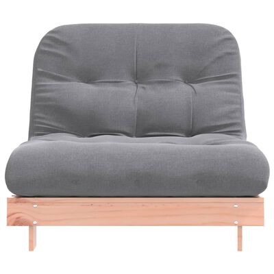 vidaXL Futon na razvlačenje s madracem 100x206x11 cm masivna duglazija