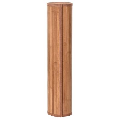vidaXL Tepih pravokutni prirodni 80 x 1000 cm od bambusa