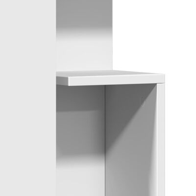 vidaXL Bočni stolić bijeli 35 x 35 x 60 cm od konstruiranog drva