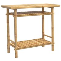 vidaXL Konzolni stol 90 x 37 x 75 cm od bambusa