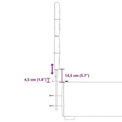 vidaXL Okvir kreveta s oprugama i madrac svjetlosivi 80x200cm tkanina