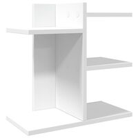 vidaXL Organizator za stol bijeli 42 x 21,5 x 42 cm konstruirano drvo