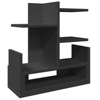 vidaXL Organizator za stol crni 49 x 20 x 52,5 cm konstruirano drvo