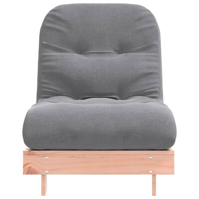 vidaXL Futon na razvlačenje s madracem 70x206x11 cm masivna duglazija