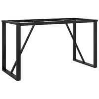 vidaXL Noge za blagovaonski stol O-oblika 120x60x73cm lijevano željezo