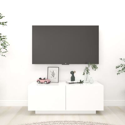 vidaXL TV ormarić bijeli 100 x 35 x 40 cm od konstruiranog drva