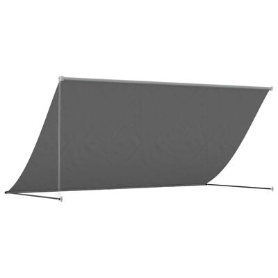 vidaXL Tenda na uvlačenje antracit 300 x 150 cm od tkanine i čelika