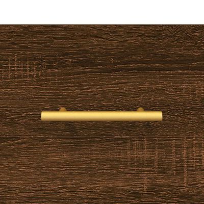 vidaXL Zidni ormarić smeđa boja hrasta 80x36,5x35 cm konstruirano drvo