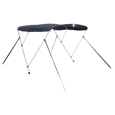 vidaXL Tenda bimini s 3 luka i mrežastim zidovima 183x(154-167)x137 cm