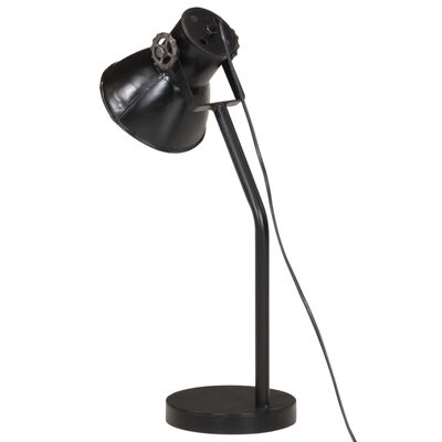 vidaXL Stolna svjetiljka 25 W crna 17x17x60 cm E27