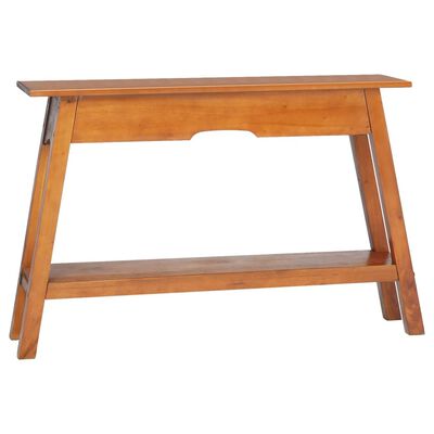 vidaXL Konzolni stol 110 x 30 x 75 cm masivno drvo mahagonija