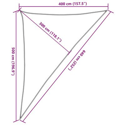 vidaXL Jedro protiv sunca svjetlosivo 4x5x6,4 m 100% poliester Oxford