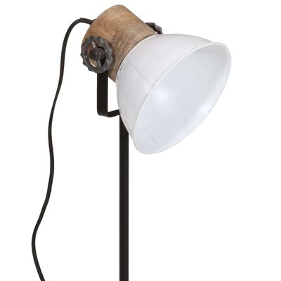 vidaXL Stolna svjetiljka 25 W bijela 17x17x50 cm E27
