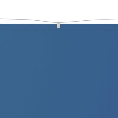 vidaXL Okomita tenda plava 100 x 600 cm od tkanine Oxford