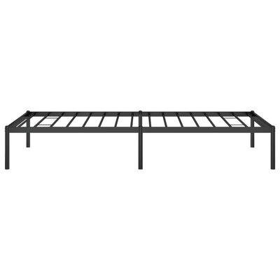 vidaXL Metalni okvir za krevet crni 90 x 190 cm