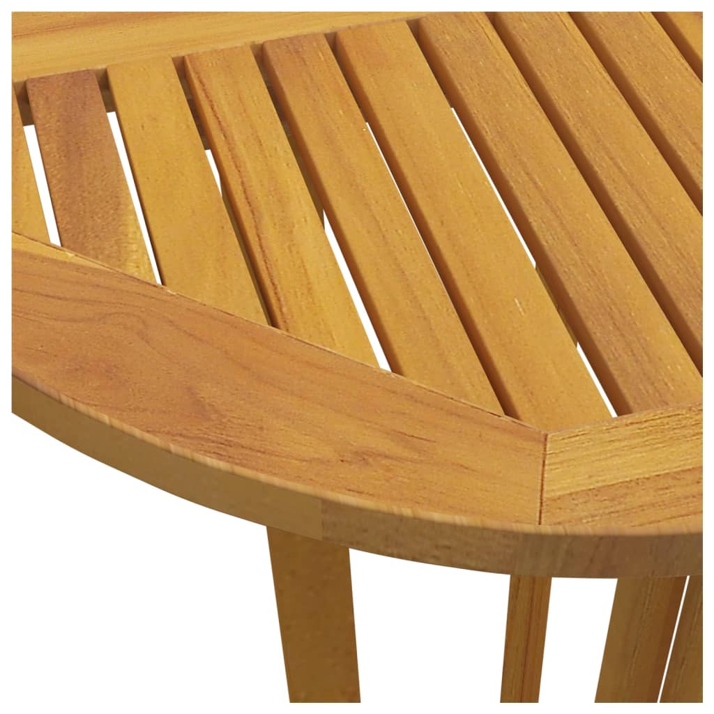 vidaXL Sklopivi barski stol 90 x 65 x 105 cm od masivne tikovine