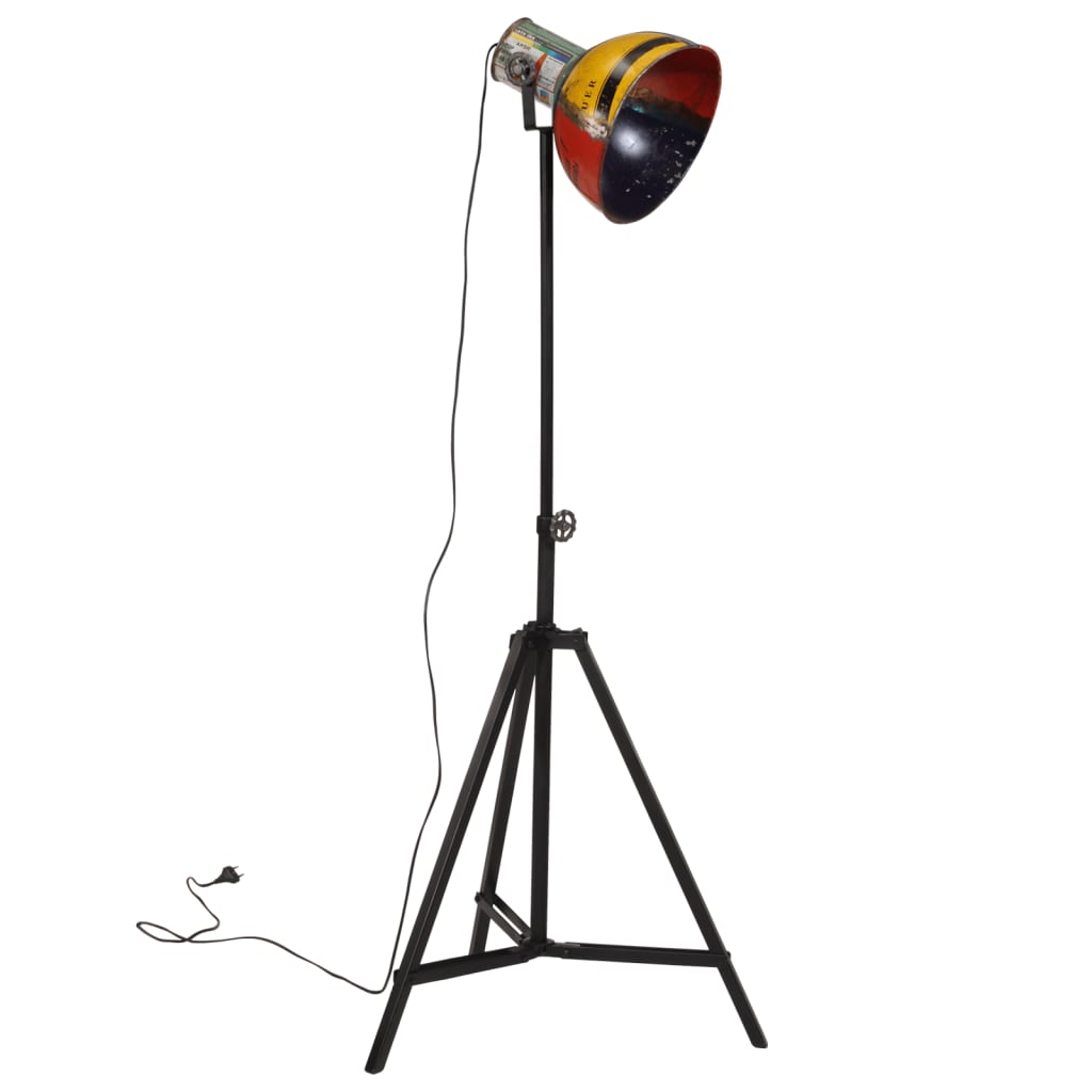 vidaXL Podna svjetiljka 25 W raznobojna 61 x 61 x 90/150 cm E27