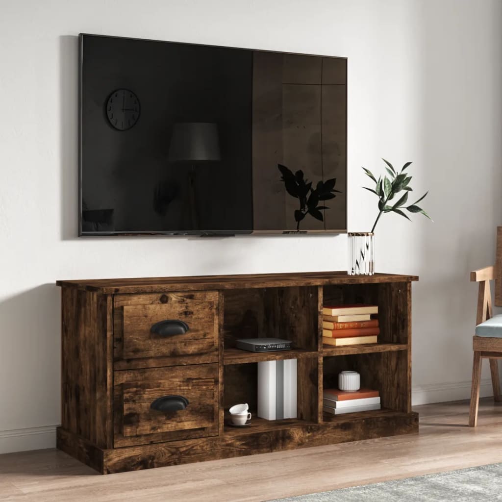 vidaXL TV ormarić boja hrasta 102x35,5x47,5 cm konstruirano drvo