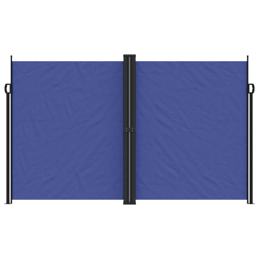 vidaXL Bočna tenda na uvlačenje plava 200x1000 cm