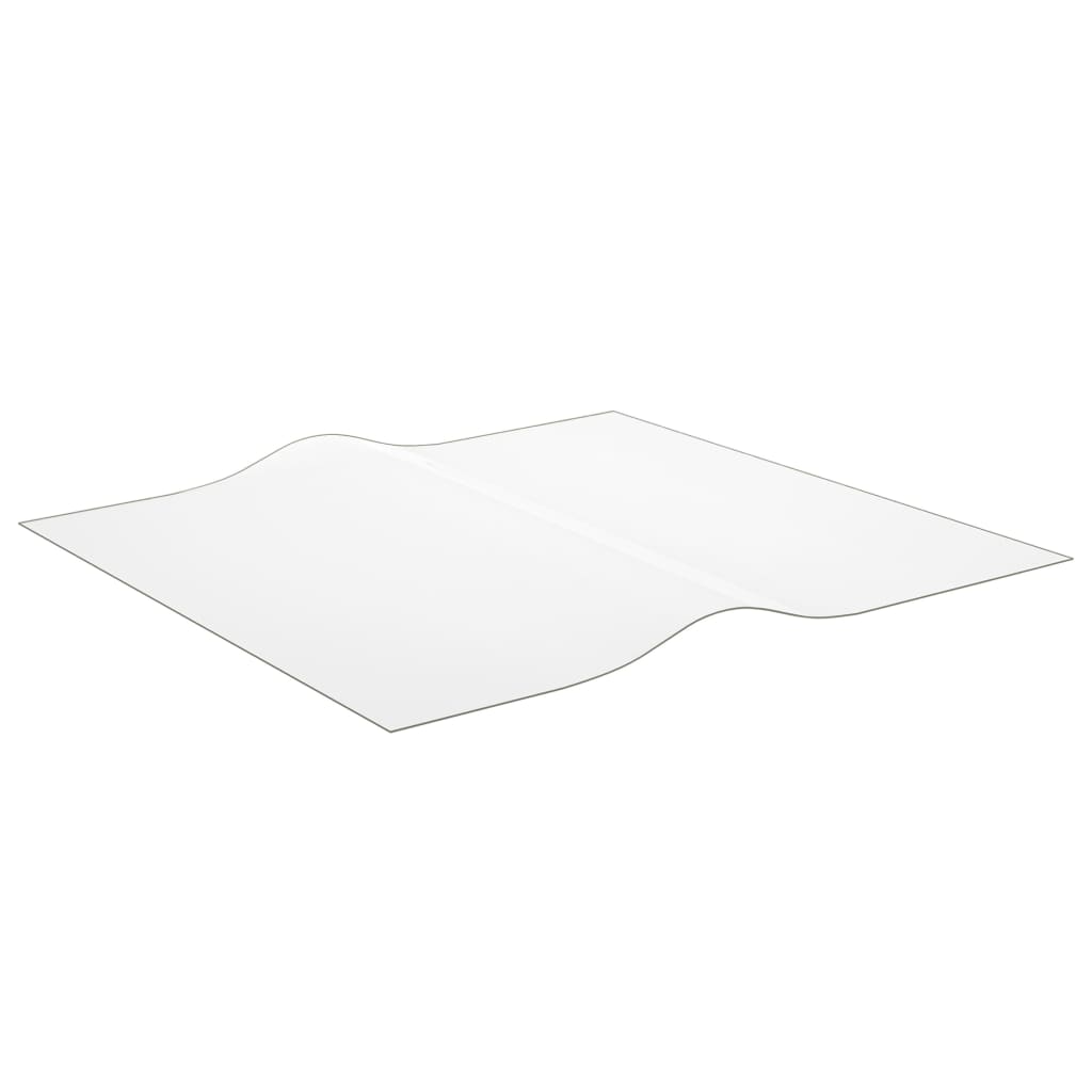 vidaXL Zaštita za stol mat 90 x 90 cm 2 mm PVC