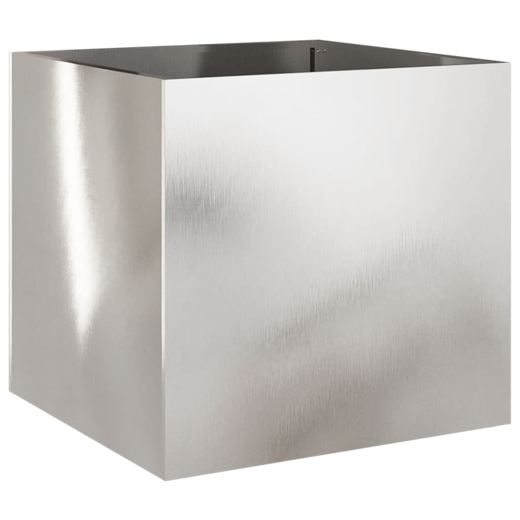 vidaXL Sadilica srebrna 49 x 47 x 46 cm od nehrđajućeg čelika