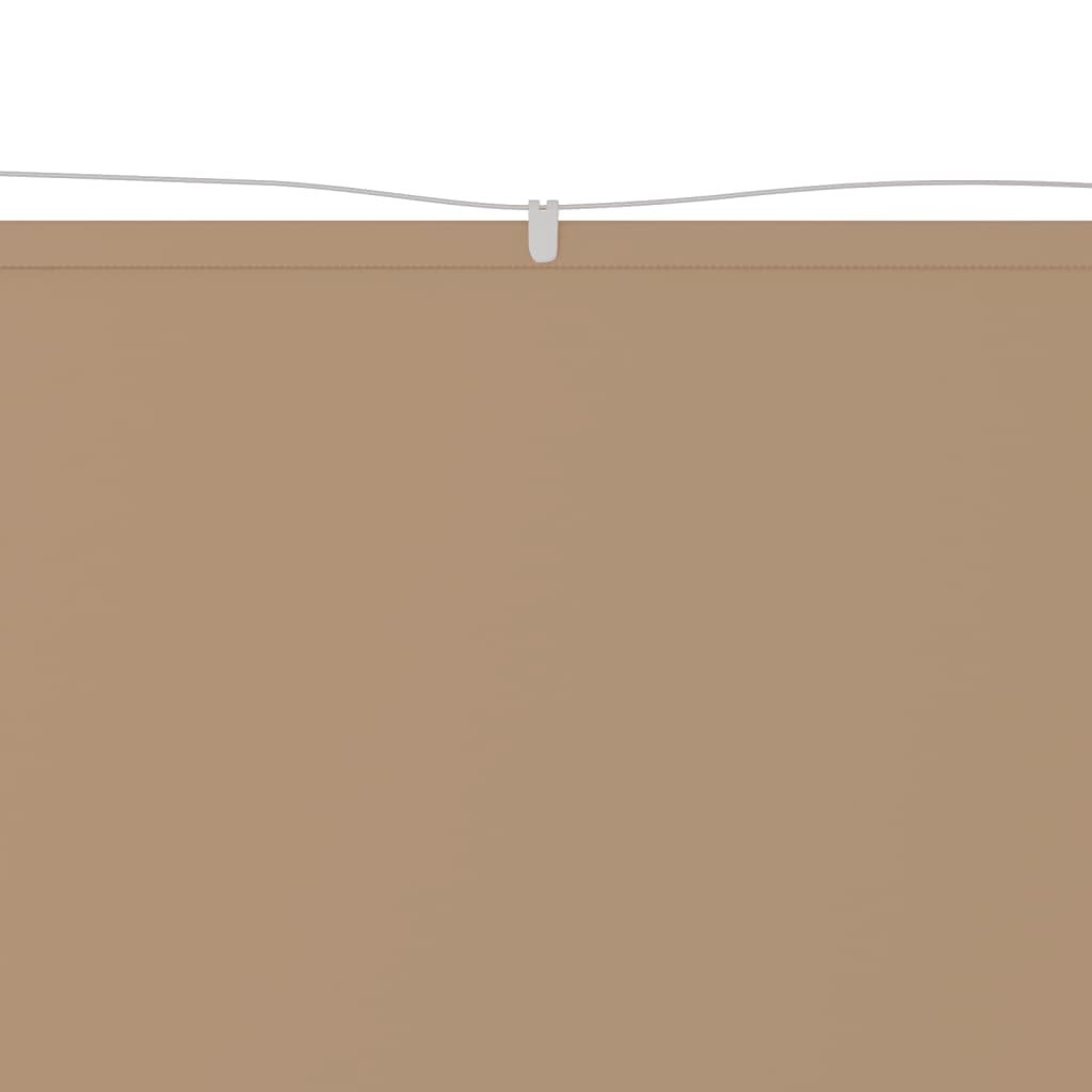 vidaXL Okomita tenda smeđe-siva 100 x 420 cm od tkanine Oxford