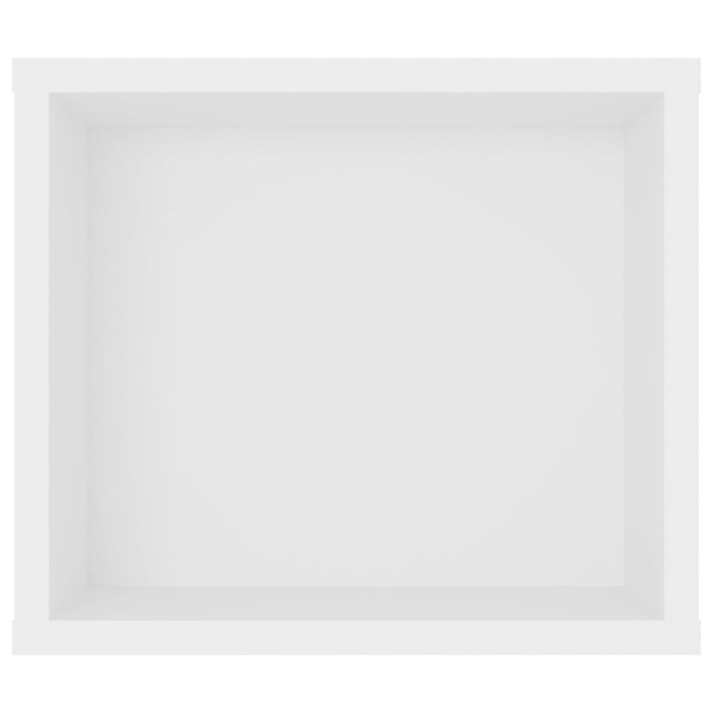 vidaXL Viseći TV ormarić bijeli 100 x 30 x 26,5 cm konstruirano drvo