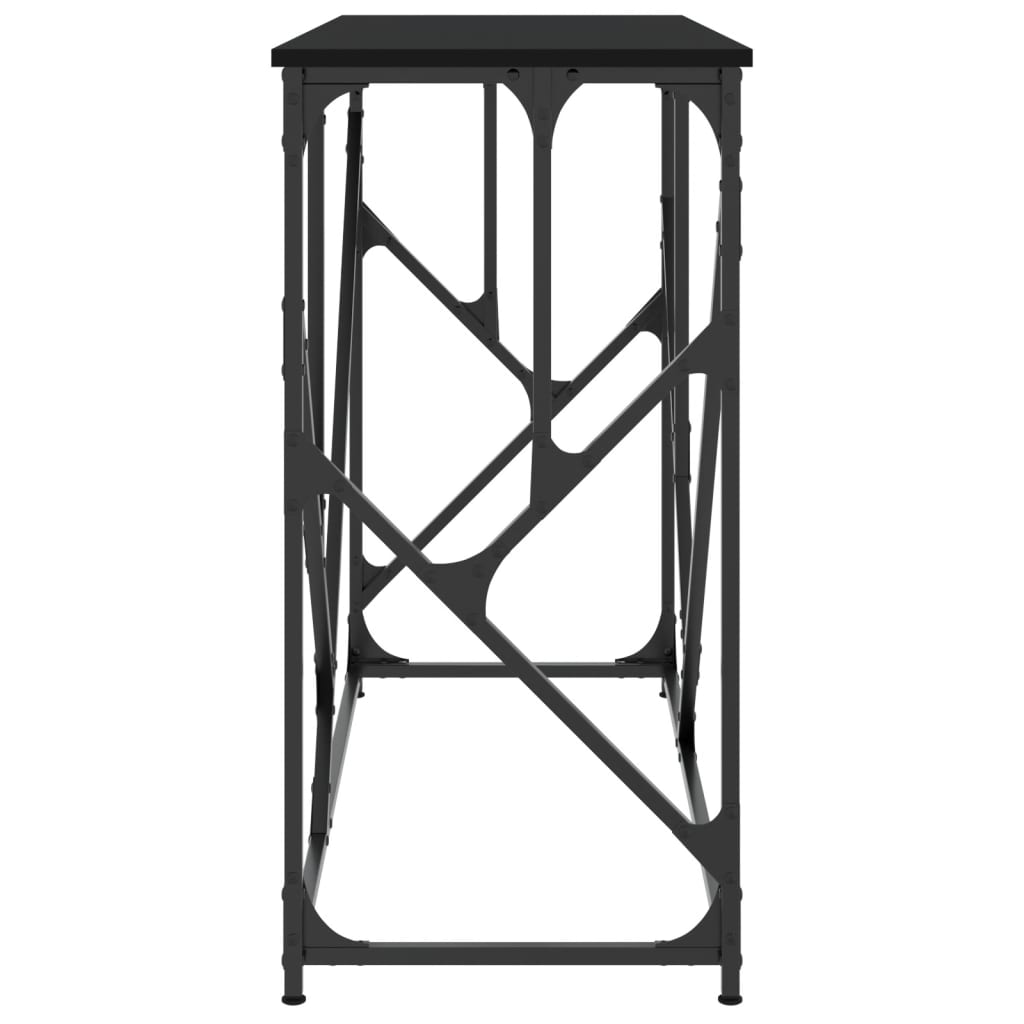 vidaXL Konzolni stol crni 100 x 40 x 80 cm od konstruiranog drva