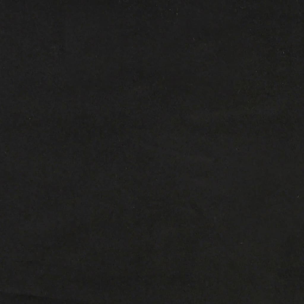 vidaXL Trosjed s ukrasnim jastucima crni 180 cm baršunasti