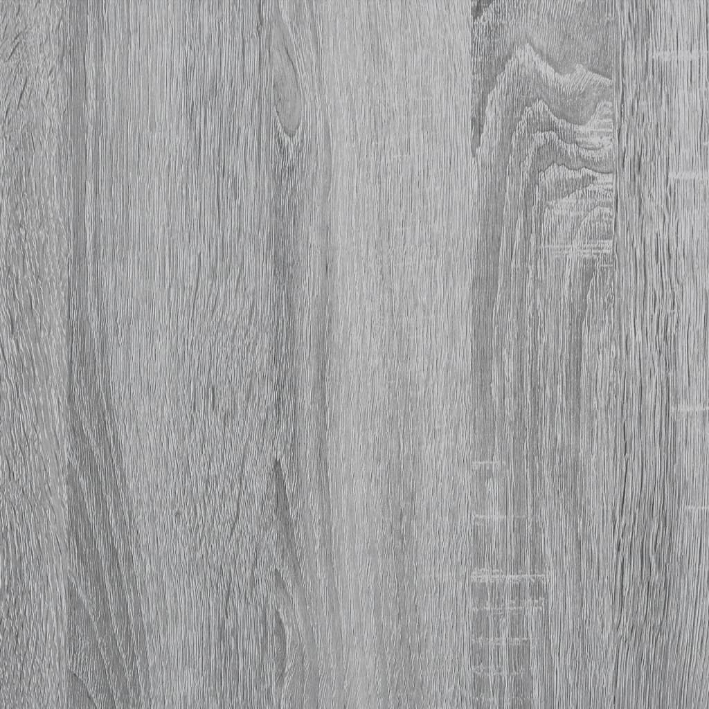vidaXL Ormarić za umivaonik siva boja hrasta 80 x 30 x 60 cm drveni