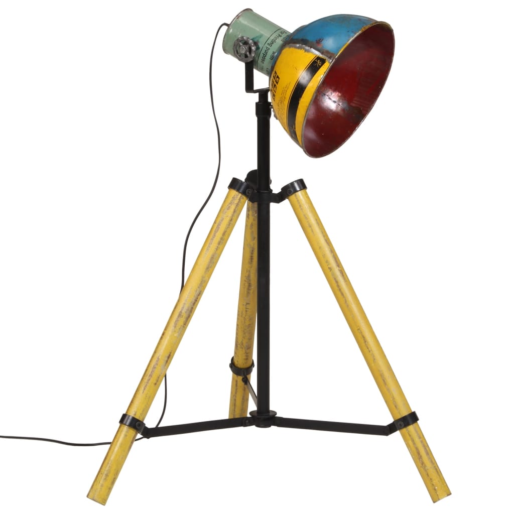 vidaXL Podna svjetiljka 25 W raznobojna 75x75x90-150 cm E27