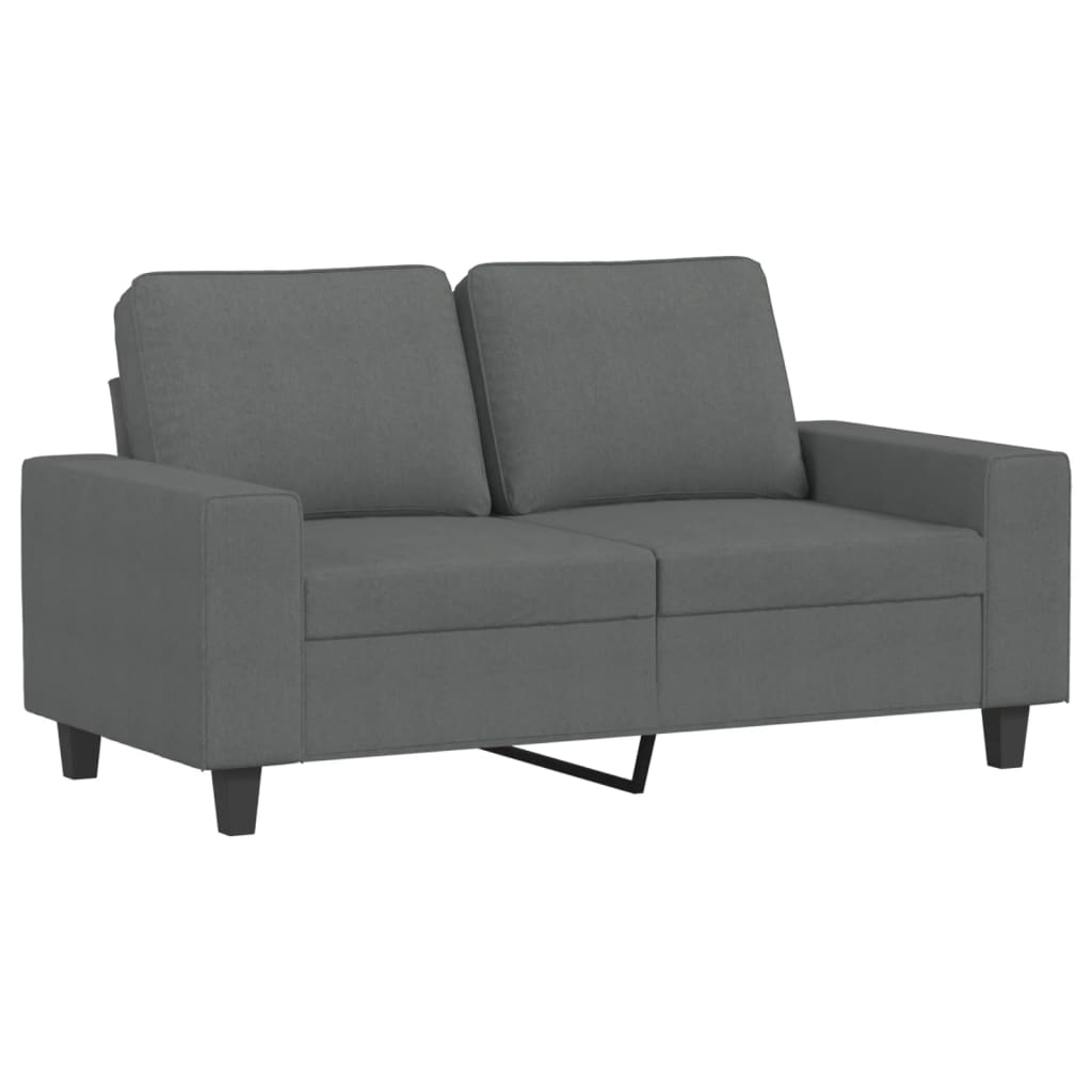 vidaXL 4-dijelni set sofa tamnosivi od tkanine