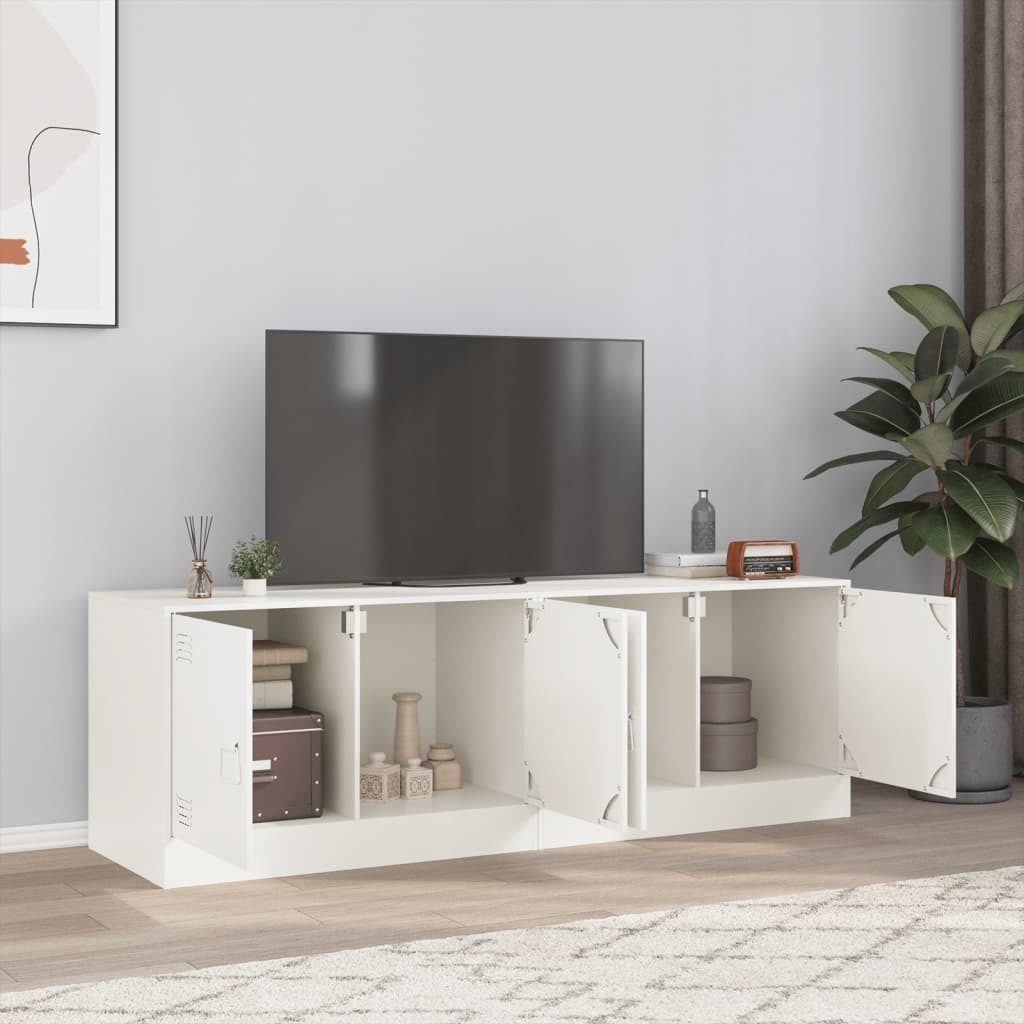 vidaXL TV ormarići 2 kom bijeli 67 x 39 x 44 cm čelični