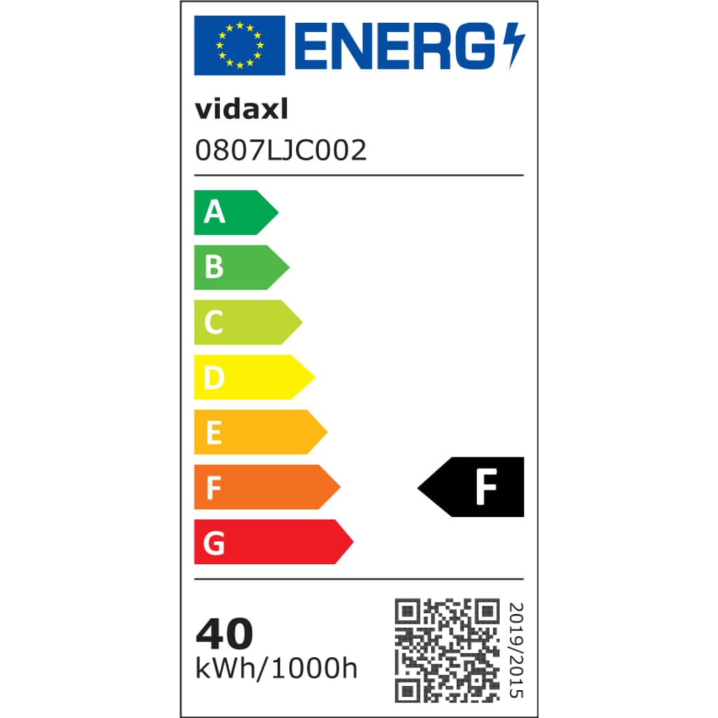 vidaXL Stropna svjetiljka s 3 LED žarulje G9 120 W