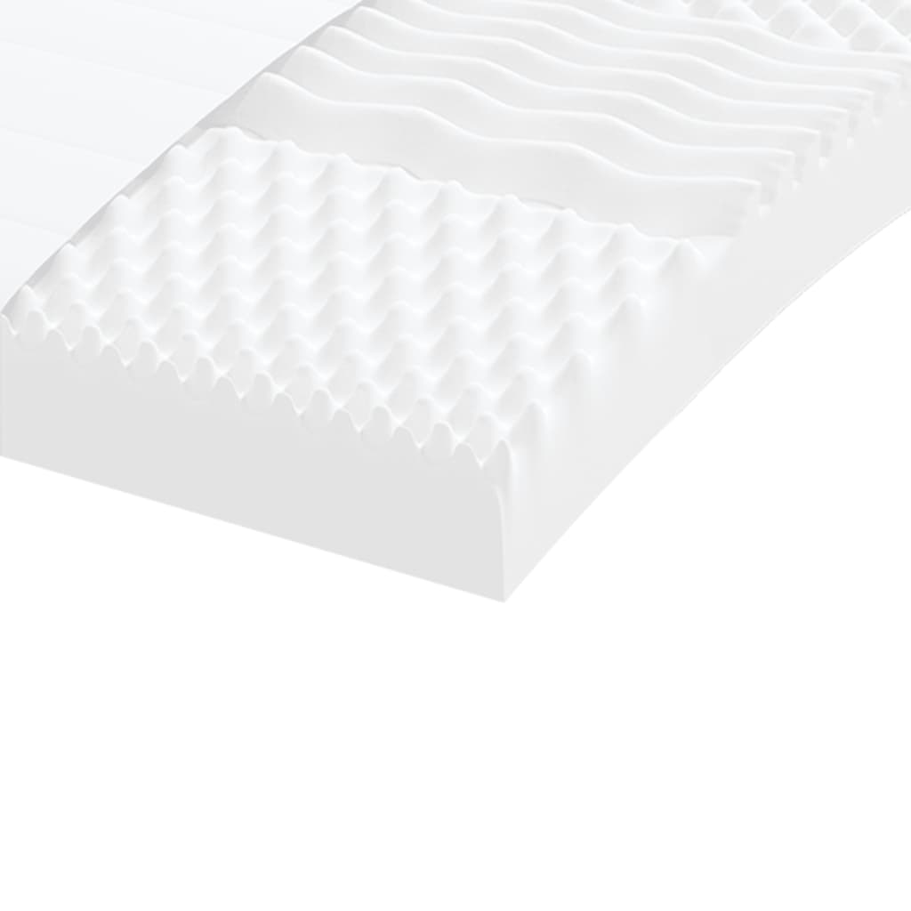 vidaXL Dnevni krevet na razvlačenje krem 80 x 200 cm od tkanine
