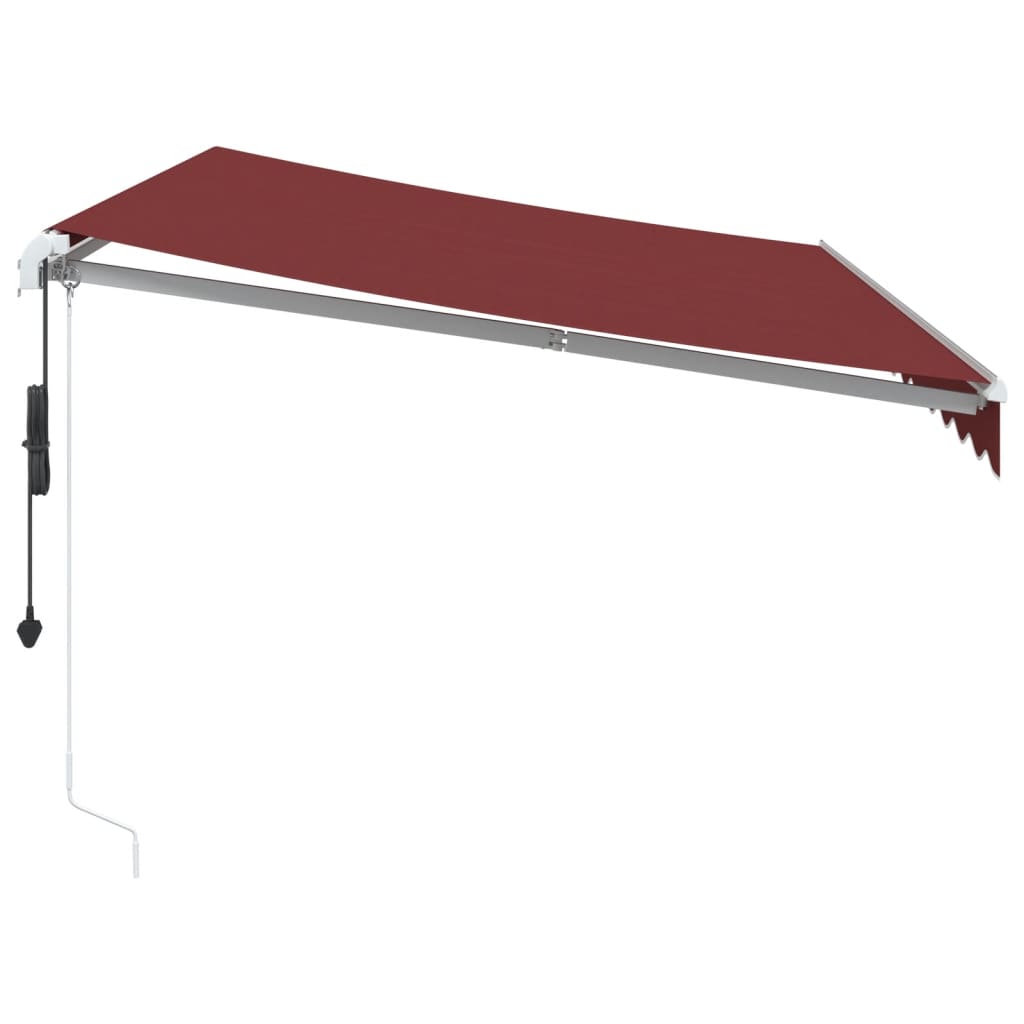 vidaXL Tenda na automatsko uvlačenje s LED bordo 350x250 cm