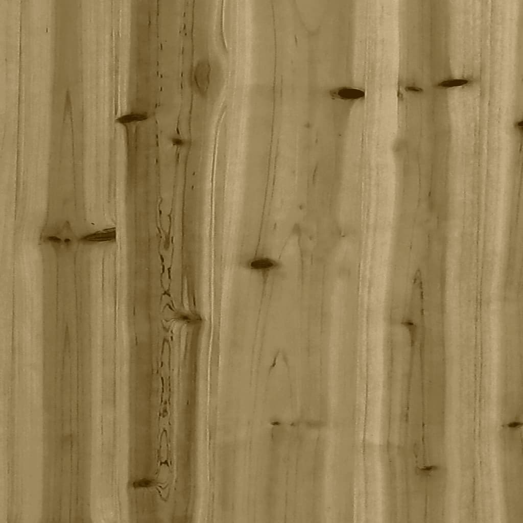 vidaXL Povišena vrtna gredica 200x50x70 cm impregnirana borovina