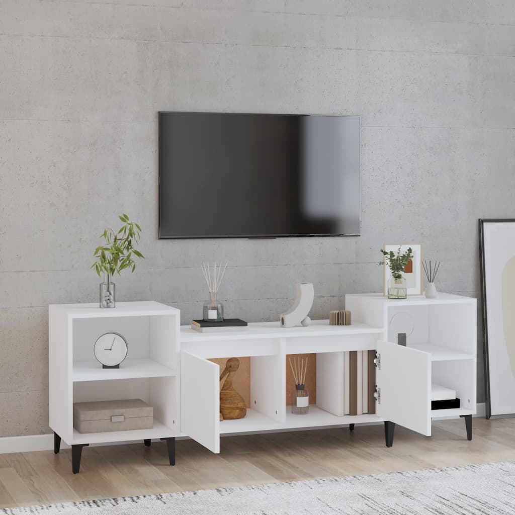 vidaXL TV ormarić bijeli 160 x 35 x 55 cm od konstruiranog drva