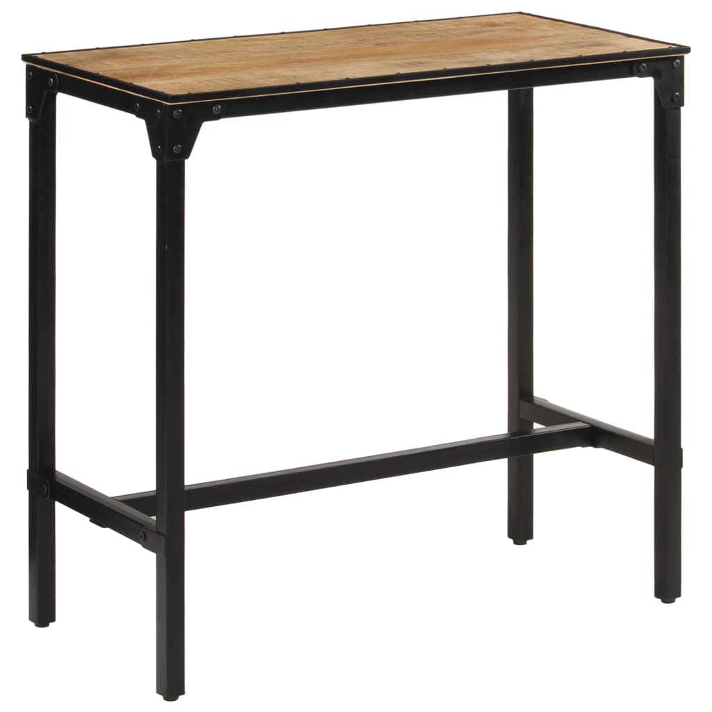 vidaXL Barski stol 110 x 55 x 107 cm od masivnog grubog drva manga