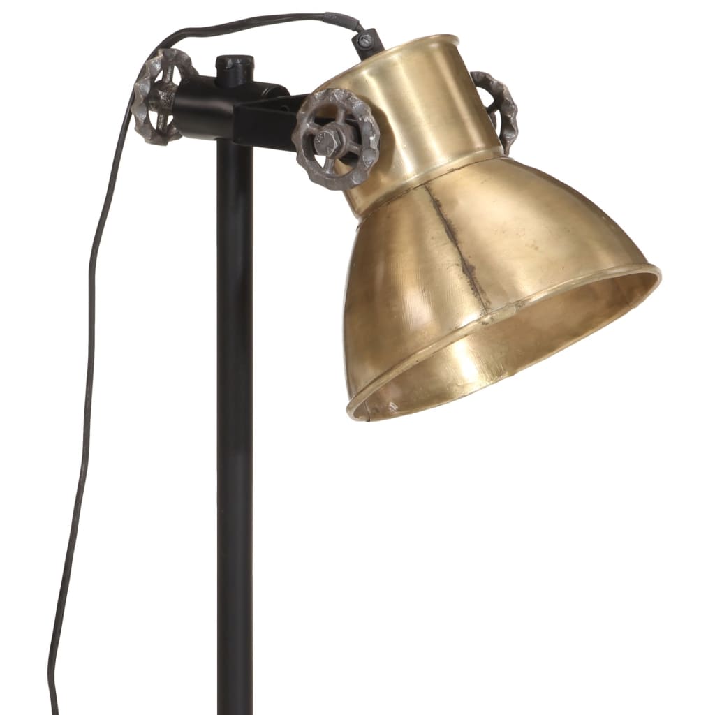 vidaXL Stolna svjetiljka 25 W antikna mjedena 15 x 15 x 55 cm E27