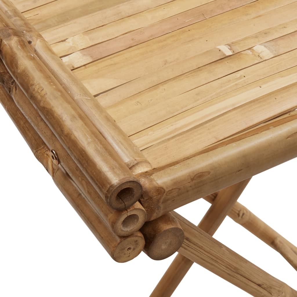 vidaXL Sklopivi stol s pladnjem 70,5 x 42,5 x 80 cm od bambusa